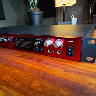 Focusrite Clarett 8Pre Thunderbolt Audio Interface 2010s - Red image 3