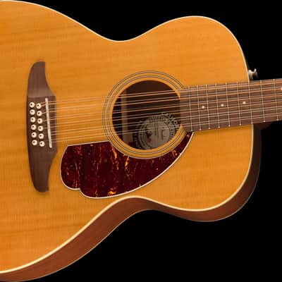 Fender Villager 12-String Acoustic-Electric Guitar Aged Natural with Gig Bag image 6