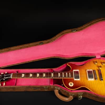 2019 Gibson Custom Shop Lee Roy Parnell Signature '59 Les Paul Standard - Abilene Sunset Burst | USA 1959 Reissue R9 Kloppmann HB 59 Humbucker Pickups 4.06kg | CoA OHSC image 24