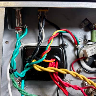 Hand Wired Clone AA764 Fender Vibro Champ Head 10w 5881 Single Ended Class A image 12