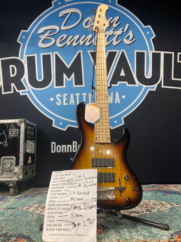 Sadowsky Tom Hamilton's Aerosmith, Metro 5-String Bass - Brown Sunburst image 1
