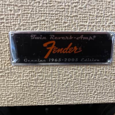 Fender '65 Twin Reverb Reissue FSR Limited Edition 2x12" Blonde / Wheat image 5