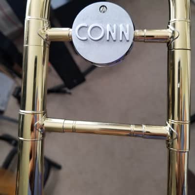 Conn Trombone & Case, Model 16H, "Director" w/Conn 12C Mouthpiece image 9