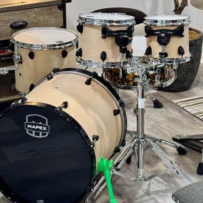 Mapex Custom Maple custom drums 20/13/10/8 2024 - Natural Maple image 6