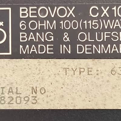 Vintage B&O CX100 Bookshelf Speakers image 3