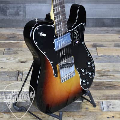 Mint Fender American Vintage II 1977 Telecaster Custom - 3-Color Sunburst with Hardshell Case image 9