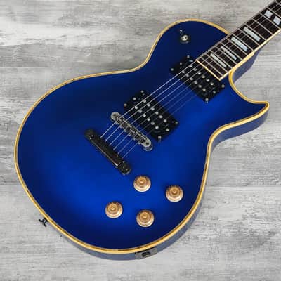 1997 Greco Japan LG-70 Eclipse Style Les Paul (Blue) image 1