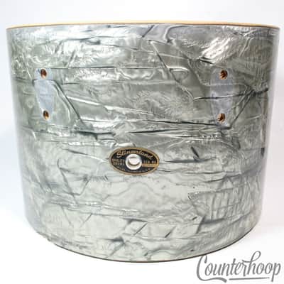 *Slingerland Sky Blue Pearl 9x13" Concert Tom Drum Shell 3Ply Mahogany/Maple 60s image 1