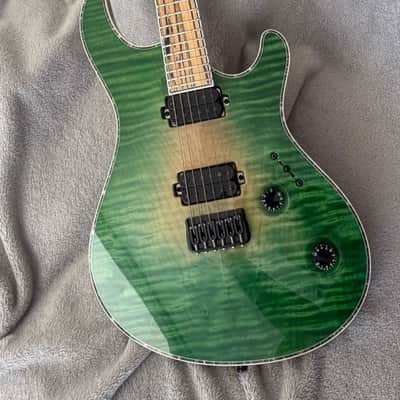 Mayones Regius 6 Green Burst image 1