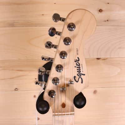 Squier Mini Jazzmaster HH Short-Scale Electric Guitar - Maple Fingerboard, Daphne Blue image 3
