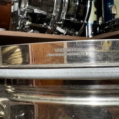 Leedy Nickel Over Brass Snare Drum image 8