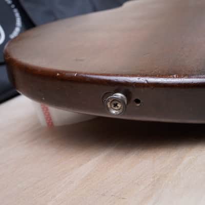 Gibson Melody Maker MOD 1964 Stained Mahogany Refinish Kahler Tremolo w/ Bag image 13