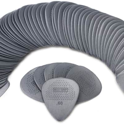 Dunlop Nylon Max-Grip Standard Guitar Picks .60mm 72-pack image 1