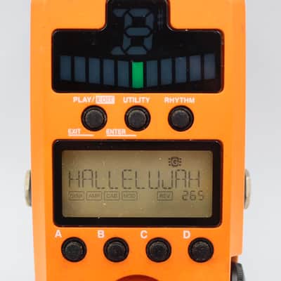 Korg PX-ST Pandora Stomp Orange Guitar Multi Effect Pedal 002912 image 3