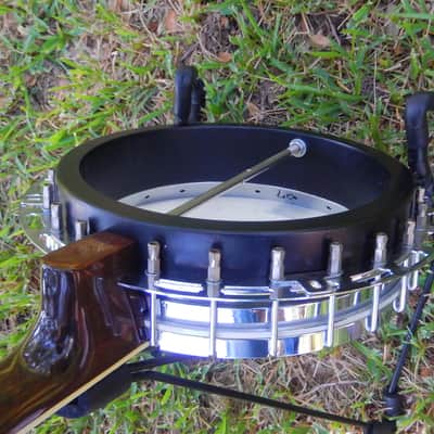Vintage Iida Model 235 'Masterclone' 5-string Banjo with Case image 19