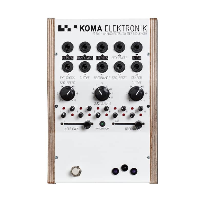 Koma Elektronik FT201 Analog Filter / 10-Step Sequencer image 1