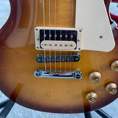 Gibson Les Paul Traditional Pro V Gloss 2016 Washed Cherry Sunburst image 7