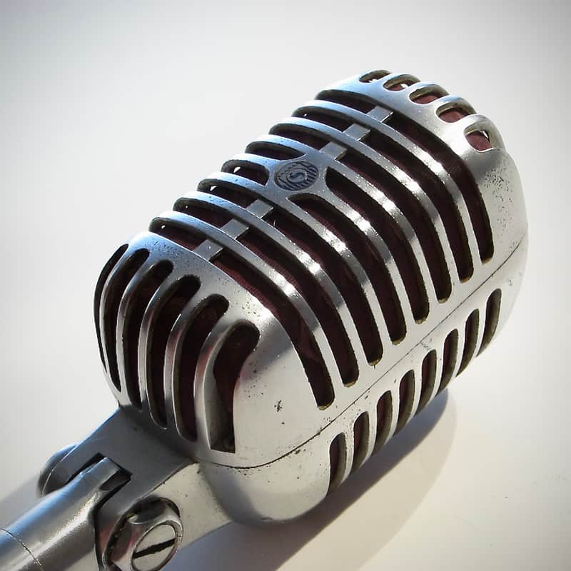 1950s Shure 55S Chrome