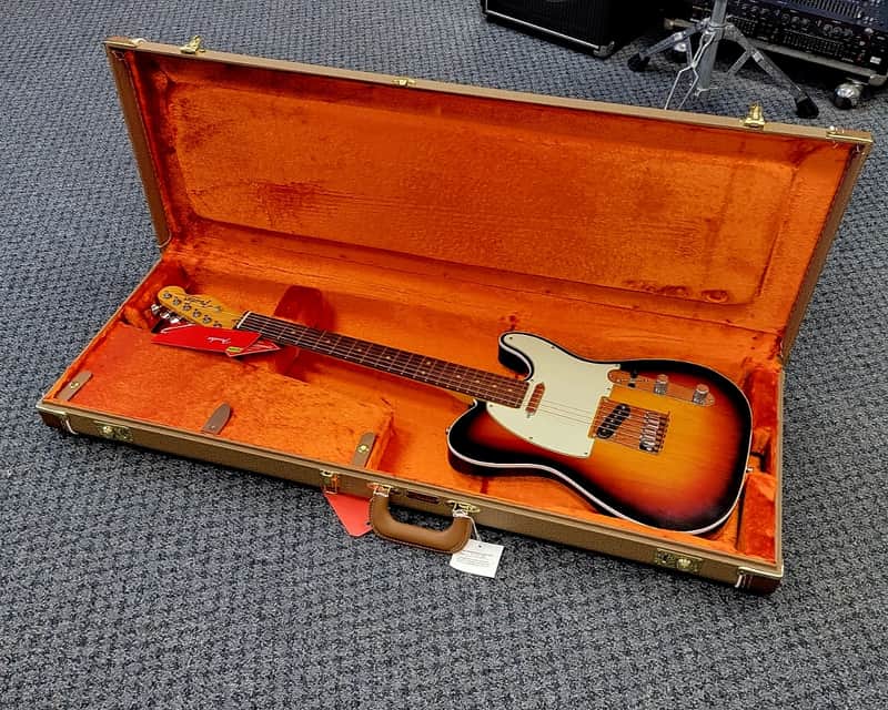 2025 Fender American Ultra Luxe Vintage '60s Telecaster Custom w/Case! Sunburst! VERY NICE!!! image 1