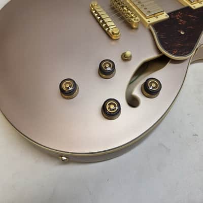 Ibanez AS73G-RGF Artcore 2020 - 2024 - Rose Gold Metallic Flat image 4