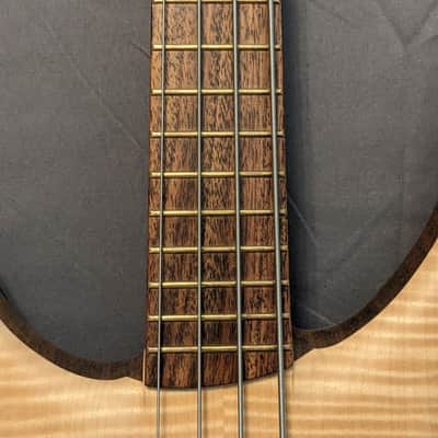 2008 Warwick Infinity NT 4 - AAAA Flame Maple - Natural Oil - Lefty image 6