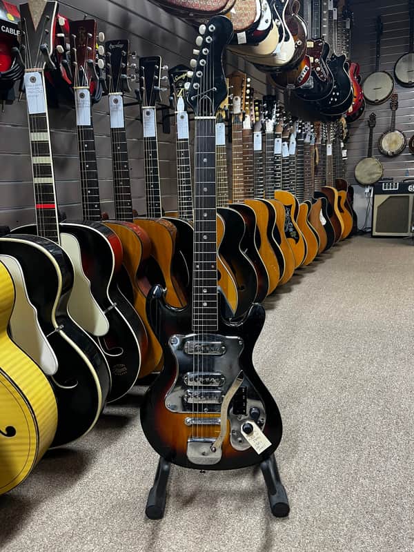 Teisco 1960s Solid Body Electric Guitar image 1