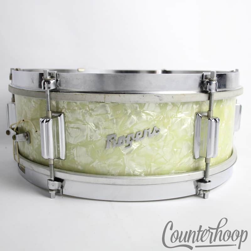 *Rogers 14x5"WMP Cleveland Student Snare Drum Vintage 60s 6Ply Jasper Maple USA* image 1