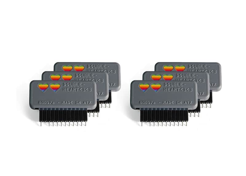 Double Heart Audio <3<380017a (Set of 6) Voice Chips for Roland HS-60 image 1