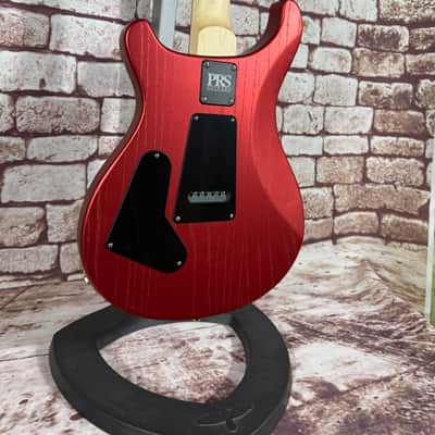 PRS CE 24-08 Swamp Ash 2024 - Satin Red Apple Metallic image 9