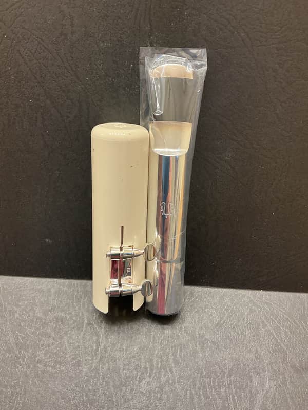Yanagisawa Metal No. 8 Eb Baritone Saxophone Mouthpiece - Silver Plate image 1