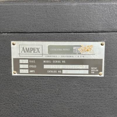 Ampex 351-2 Reel To Reel Transport Magnetic Tape Recorder w/ Original Case image 6