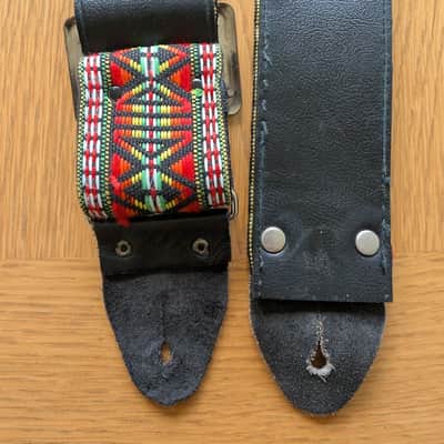 Vintage 60’s / 70's ACE 2" Wide Guitar Strap Original Made in USA image 8