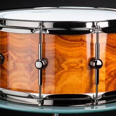 Seven Six Drum Company 6.5x14  "The Canarywood" Custom Snare Drum 2022 Canarywood High Gloss Polyest image 8