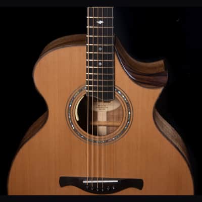 Knight SJ Concert Elite Koa and Cedar Handmade Guitar image 9