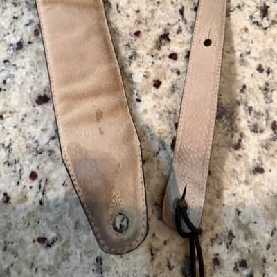 Harley Davidson Leather guitar strap - Black image 7