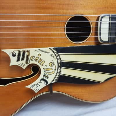RARE Vintage 1949 Otto Meindl Migma Meister Jazz Guitar "Mein-Del" (Germany) image 1