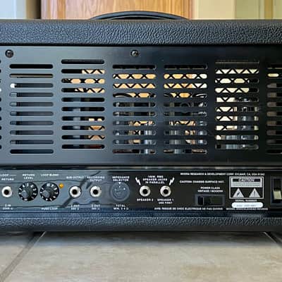 Rivera KR7 120 watt 3-channel Mick Thomson Signature Amp 2008 - Black image 4