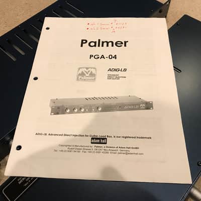 Palmer PGA-04 Advanced Direct Injection for Guitar with Load Box (ADIG-LB) [pair] image 11