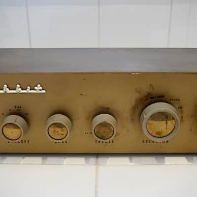 Heathkit WA-P2 Tube Vintage Preamplifier Circa-1950's-Gold image 12