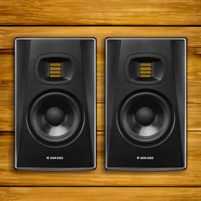 Adam Audio T5V Studio Monitor Speakers w/Powerful Active Nearfield Sound Bundle image 8