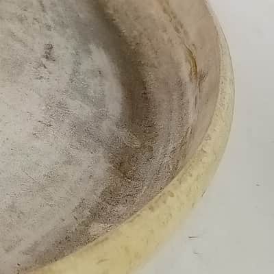 Leedy 16"Floor Tom Drum Calf Skin Batter/Resonant Head Vintage 40s USA Excellent image 4
