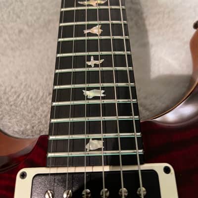 PRS Custom 24 10-Top Left-Handed 2011 - Present - Red Tiger image 5