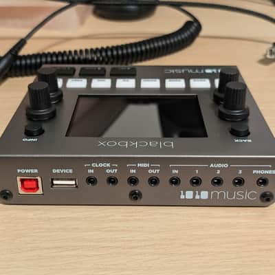 1010 Music Blackbox Desktop Compact Sampling Studio 2016 - Present - Black image 2