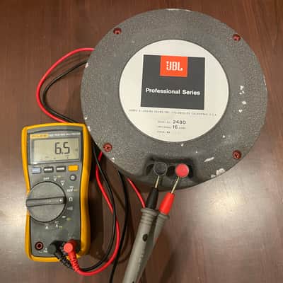 Vintage JBL  2480 Compression Driver Professional Series 16 Ohms image 2