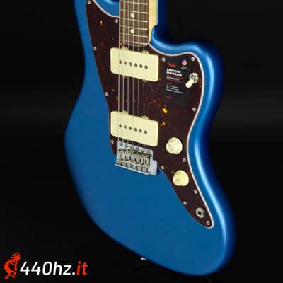 Fender American Performer Jazzmaster Satin Lake Placid Blue Rosewood Fretboard image 2