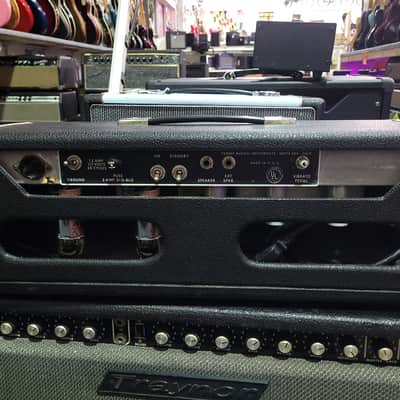 Fender Bandmaster "Drip Edge" 50-Watt 2-Channel Guitar Amp Head Silverface - Local Pickup Only image 2