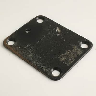 1984 Vintage 1980s Ibanez Made in Japan Serial # Neck Plate Natural Relic Black Rare Made in Japan 🇯🇵 image 2