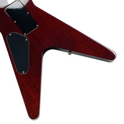 Dean USA Custom Shop ML Mahogany Floyd Rose Gold Hardware - Trans Brazilia image 11