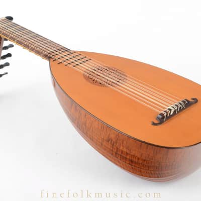 1970s MEINEL 7-COURSE RENAISSANCE LUTE image 3