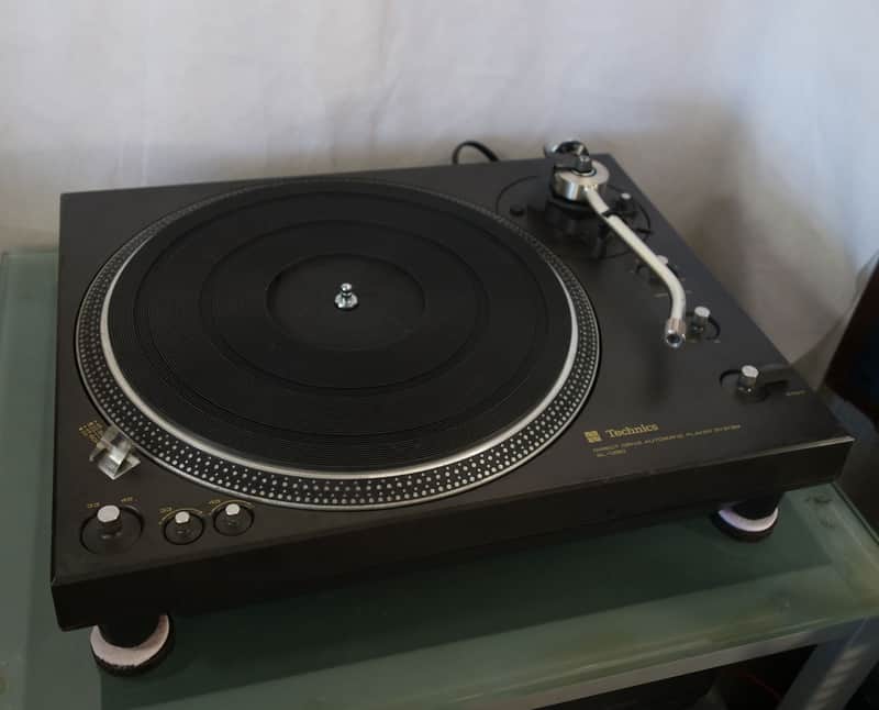 Platine vinyle TECHNICS SL-1350 MkI Direct Drive Automatic Turntable + Ortofon DJ image 1